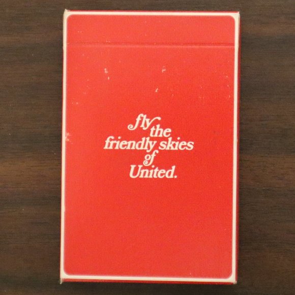 United Airlines Fly The Friendly Skies Of United New Unopened Deck Playing Cards - Picture 2 of 4